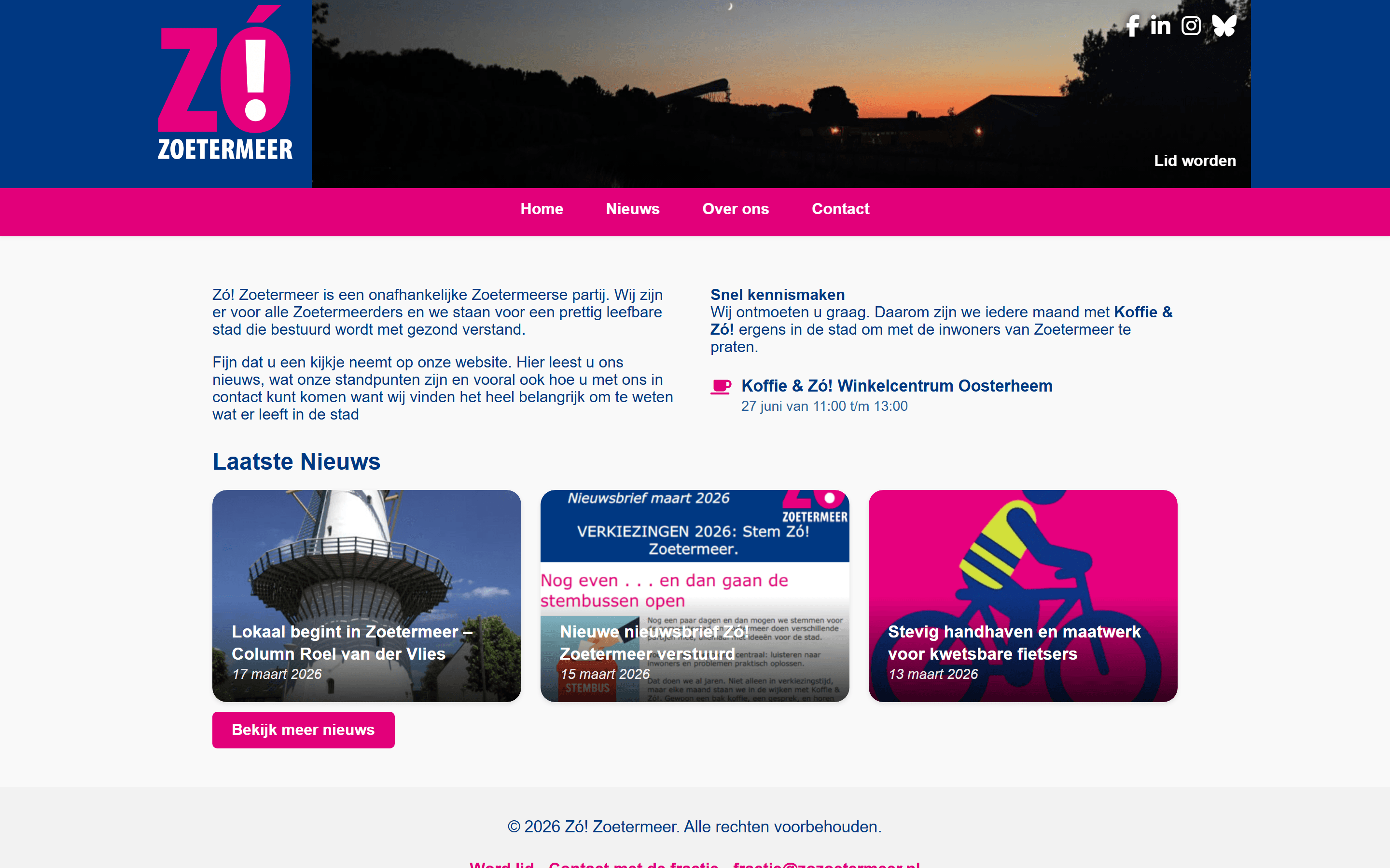 Screenshot van Zó! Zoetermeer
